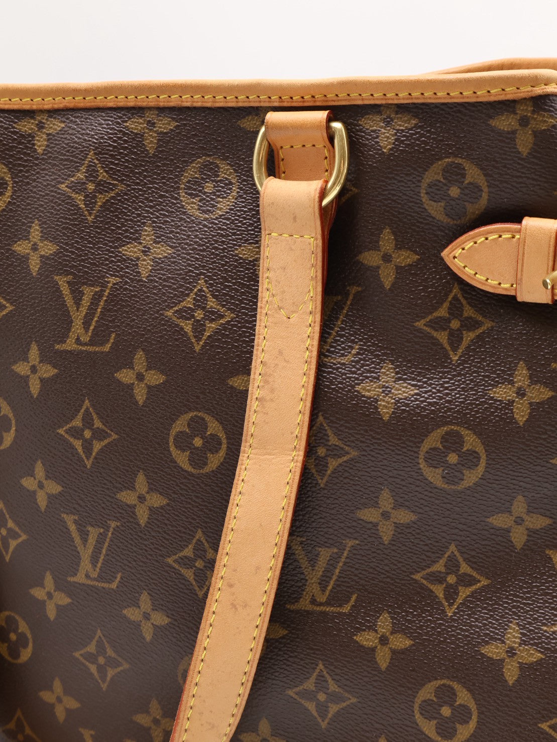 LOUIS VUITTON 老花南瓜包 - 大號