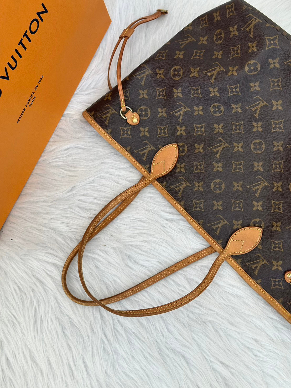LOUIS VUITTON 經典Neverfull托特包 - MM