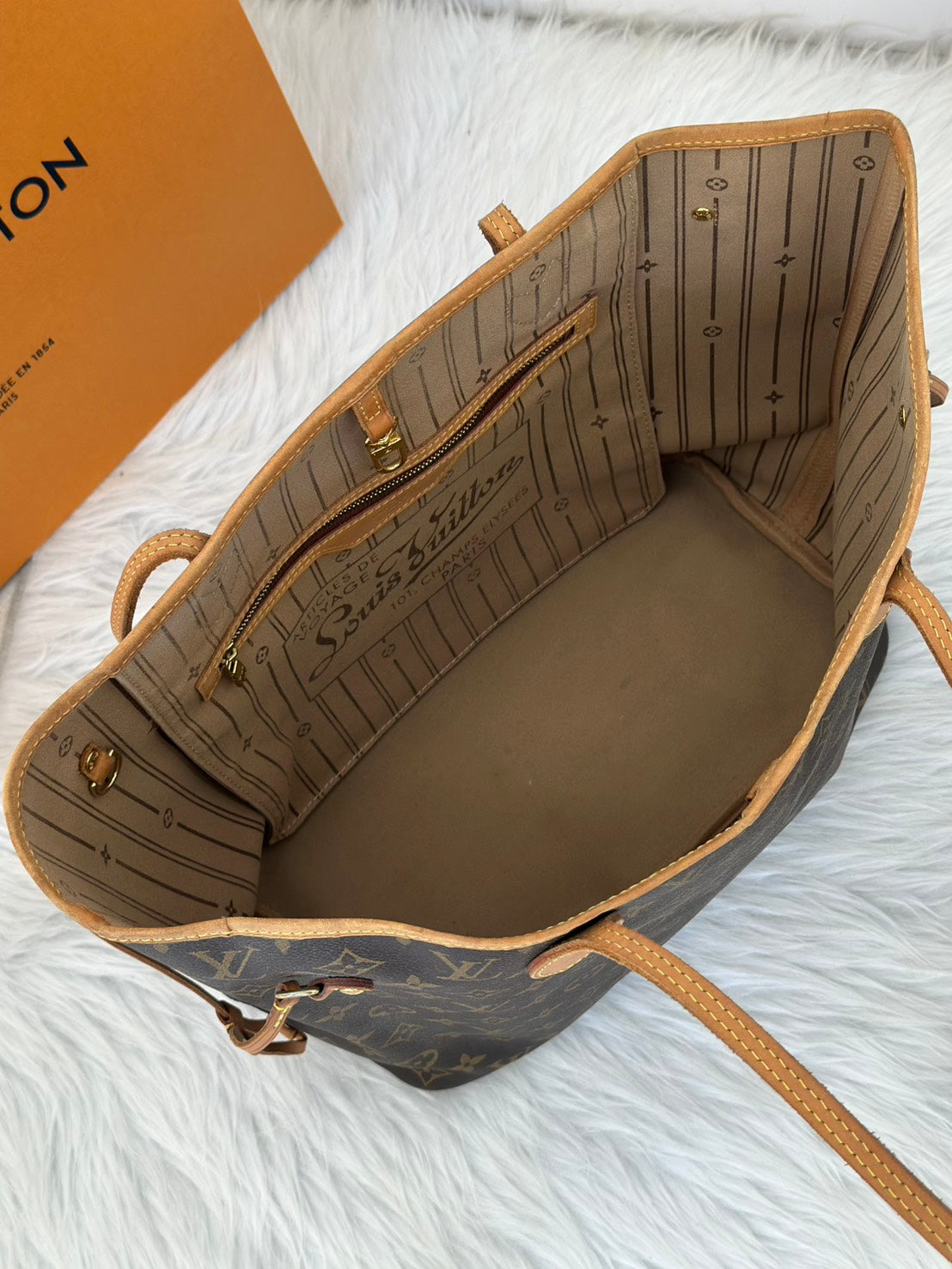 LOUIS VUITTON 經典Neverfull托特包 - MM