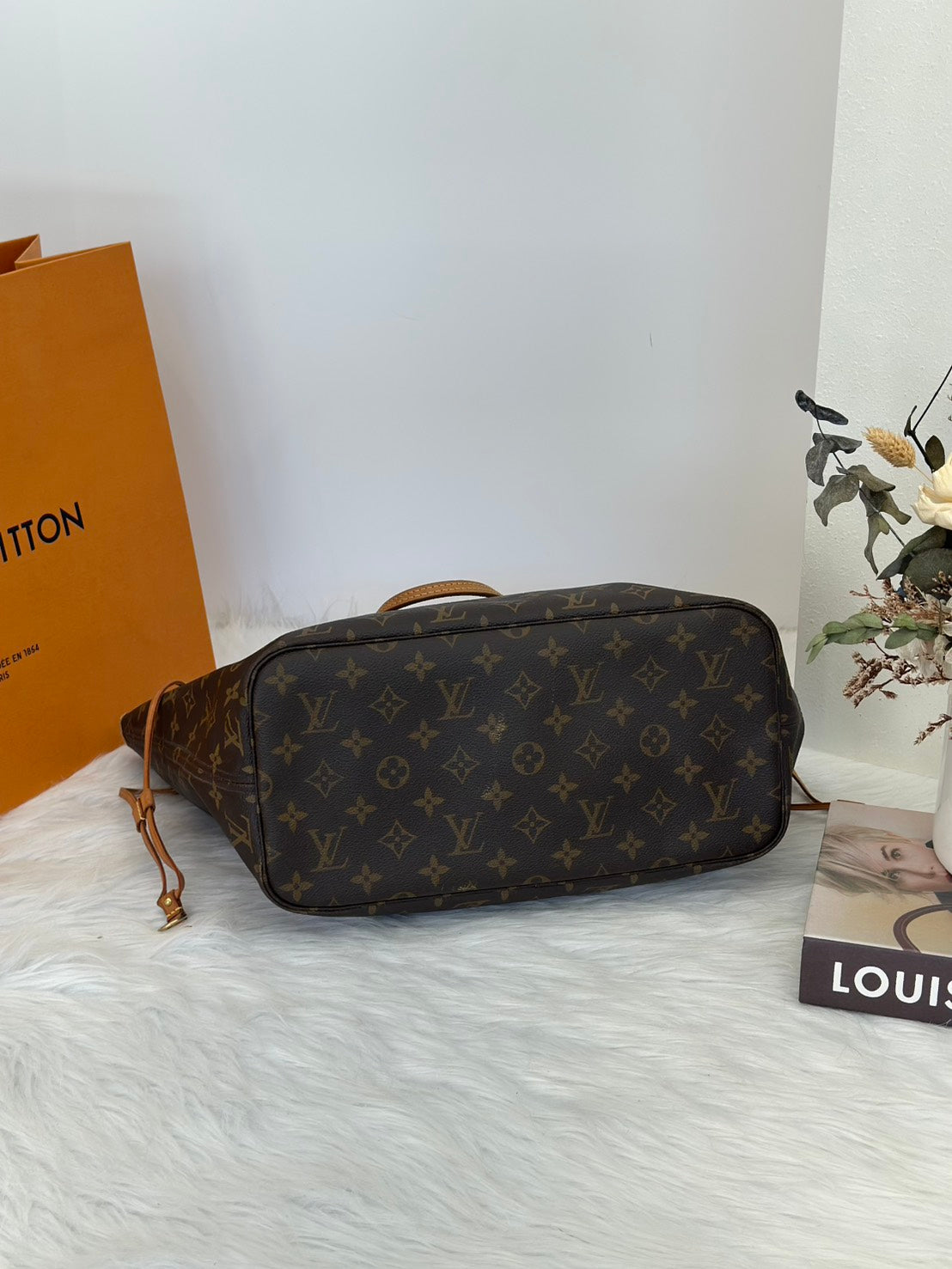 LOUIS VUITTON 經典Neverfull托特包 - MM