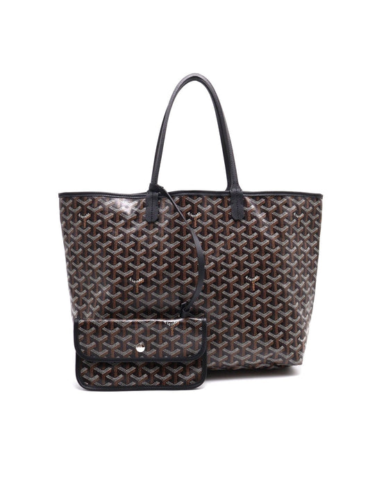 GOYARD 經典亞麻帆布Tote - 小號黑