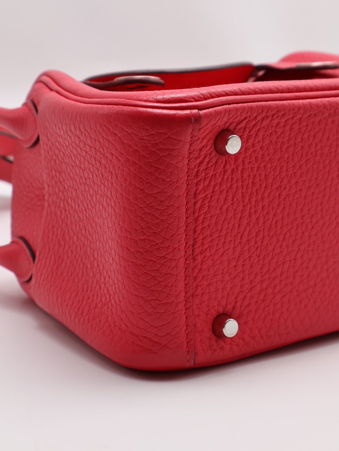 HERMES Mini lindy - 極致粉銀 D