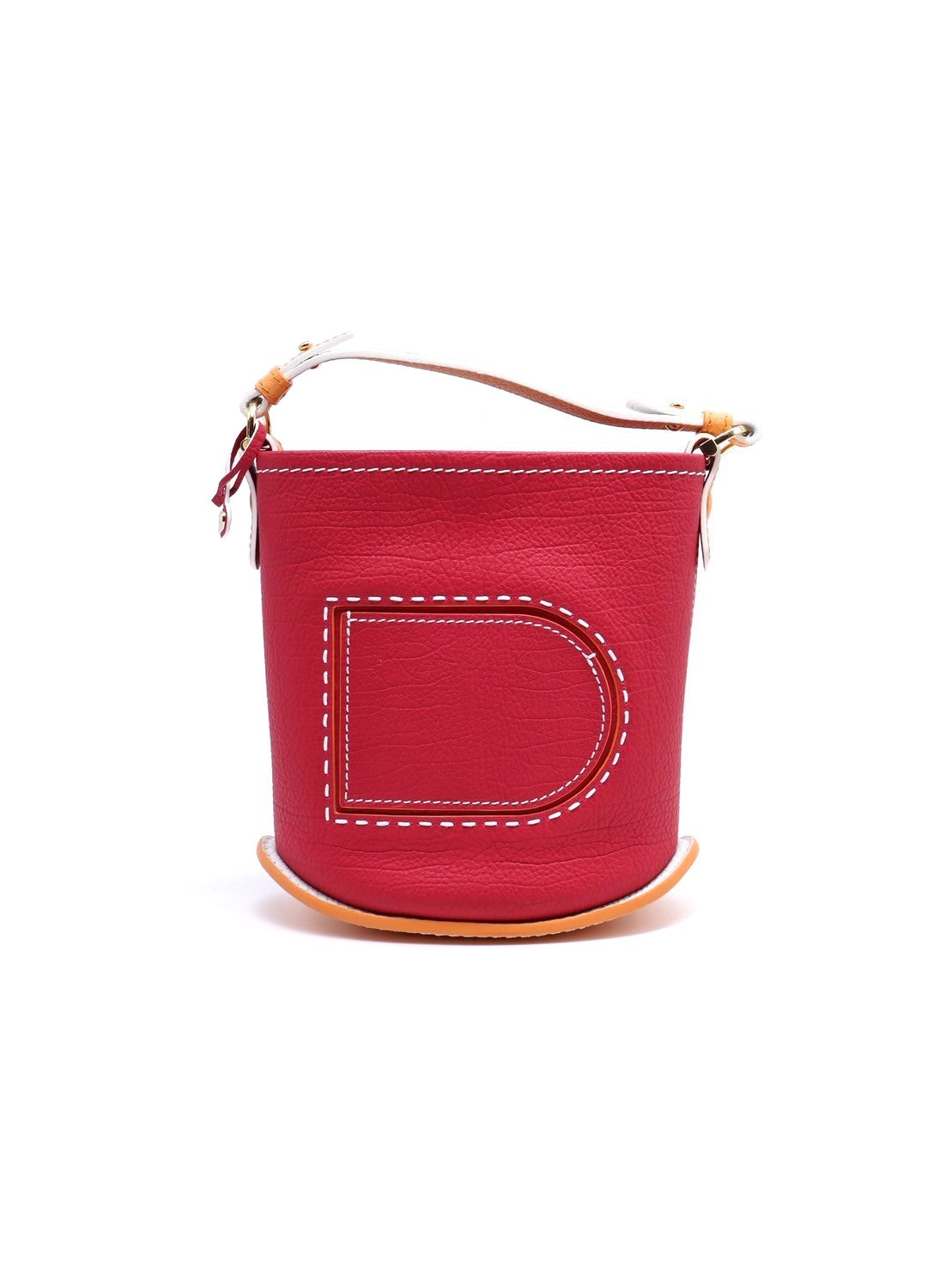 Delvaux Pin mini小水桶 - 梅紅