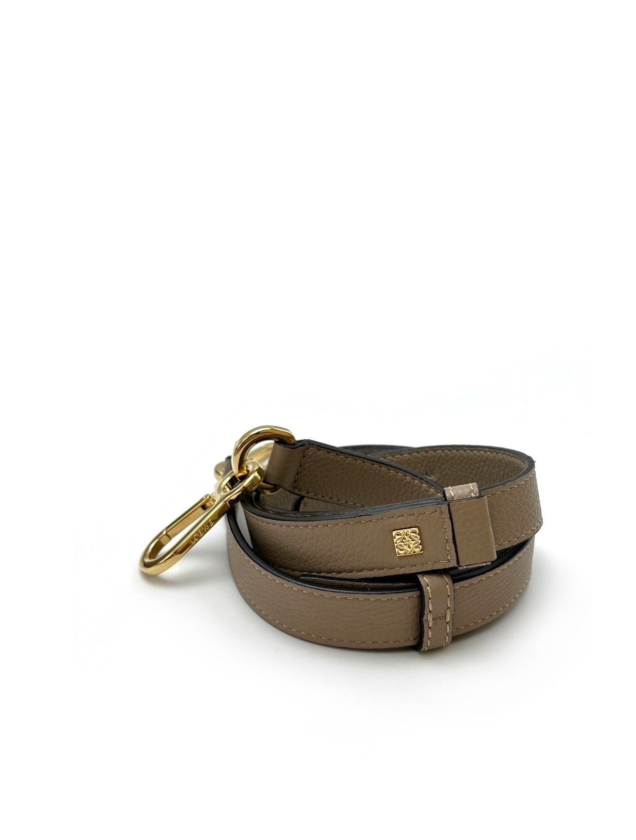 LOEWE Puzzle 納帕小牛皮手袋 - 小號沙色