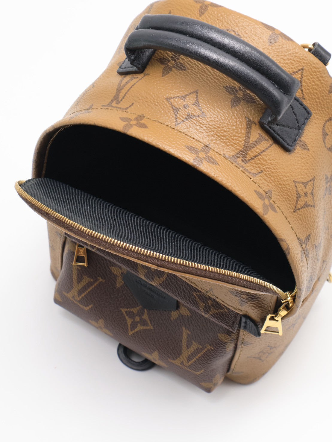 LOUIS VUITTON 拚色老花迷你後背包