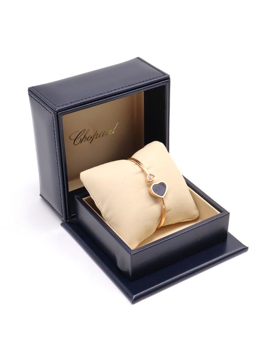 Chopard Happy hearts18K玫瑰金東陵石手環- XS 0.05carat
