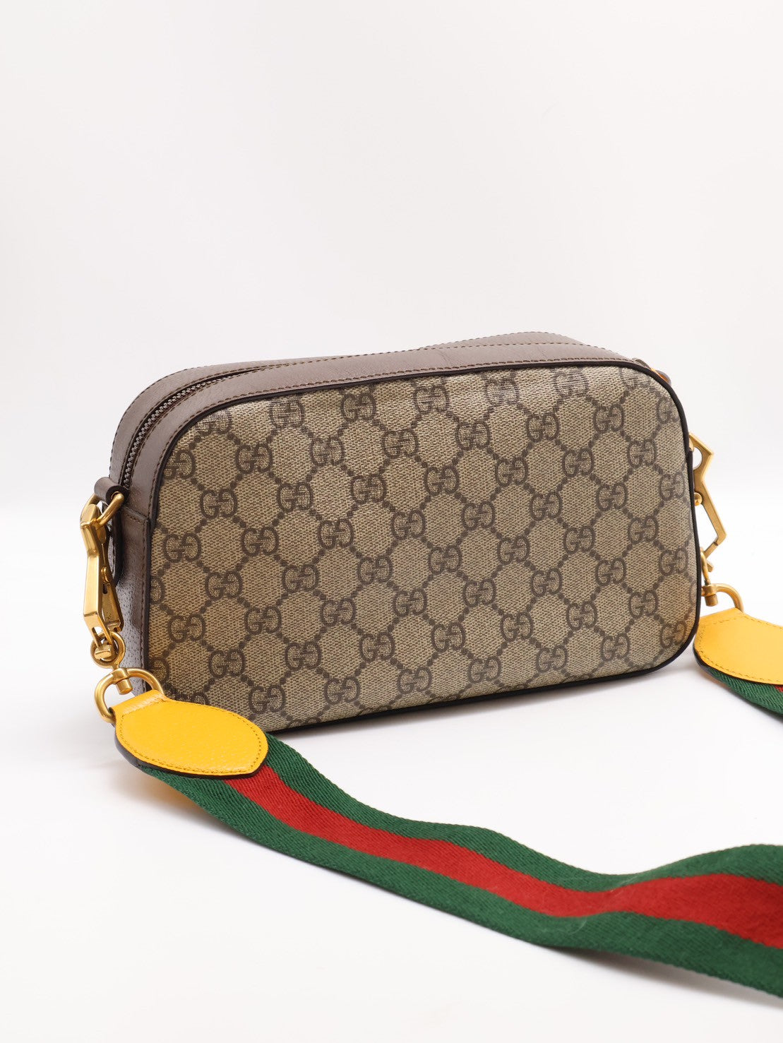 GUCCI Superme虎頭老花相機包
