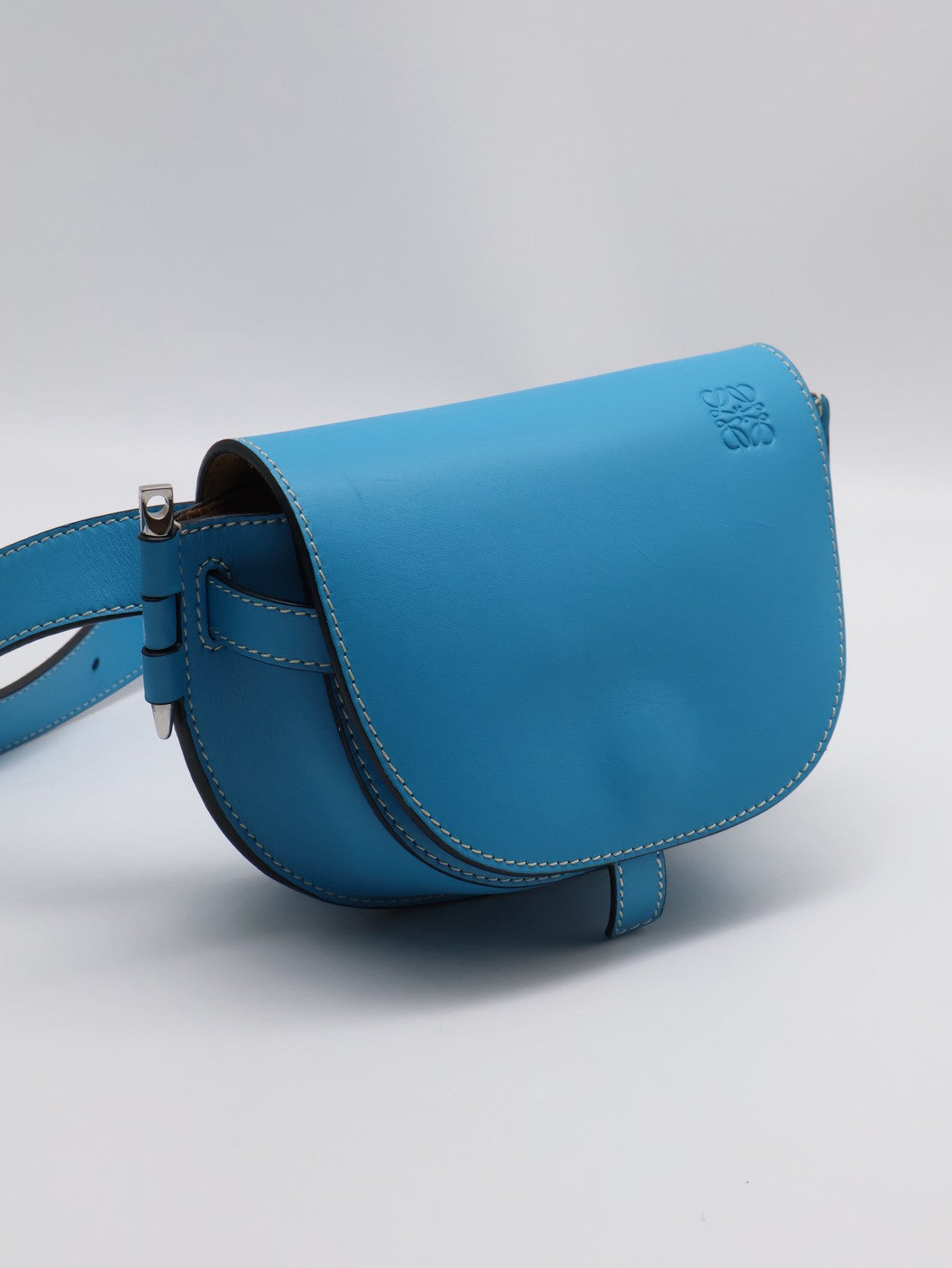 LOEWE Gate Bumbag馬鞍腰包 - 湖水藍