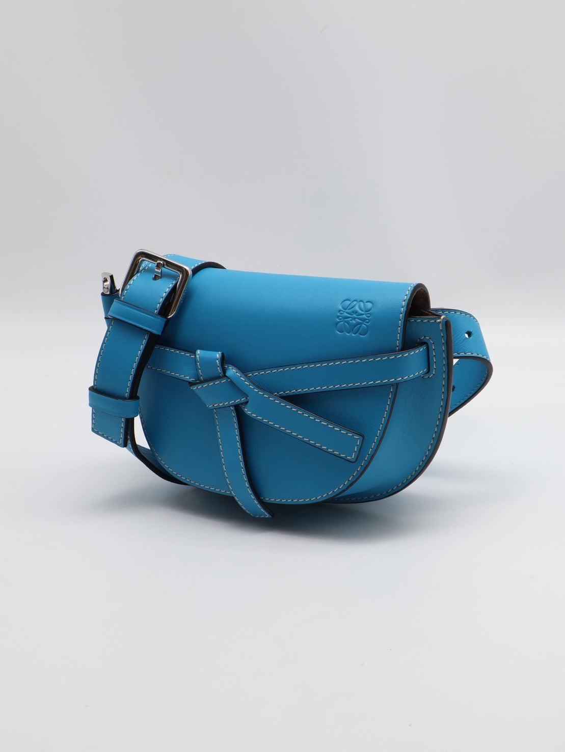 LOEWE Gate Bumbag馬鞍腰包 - 湖水藍
