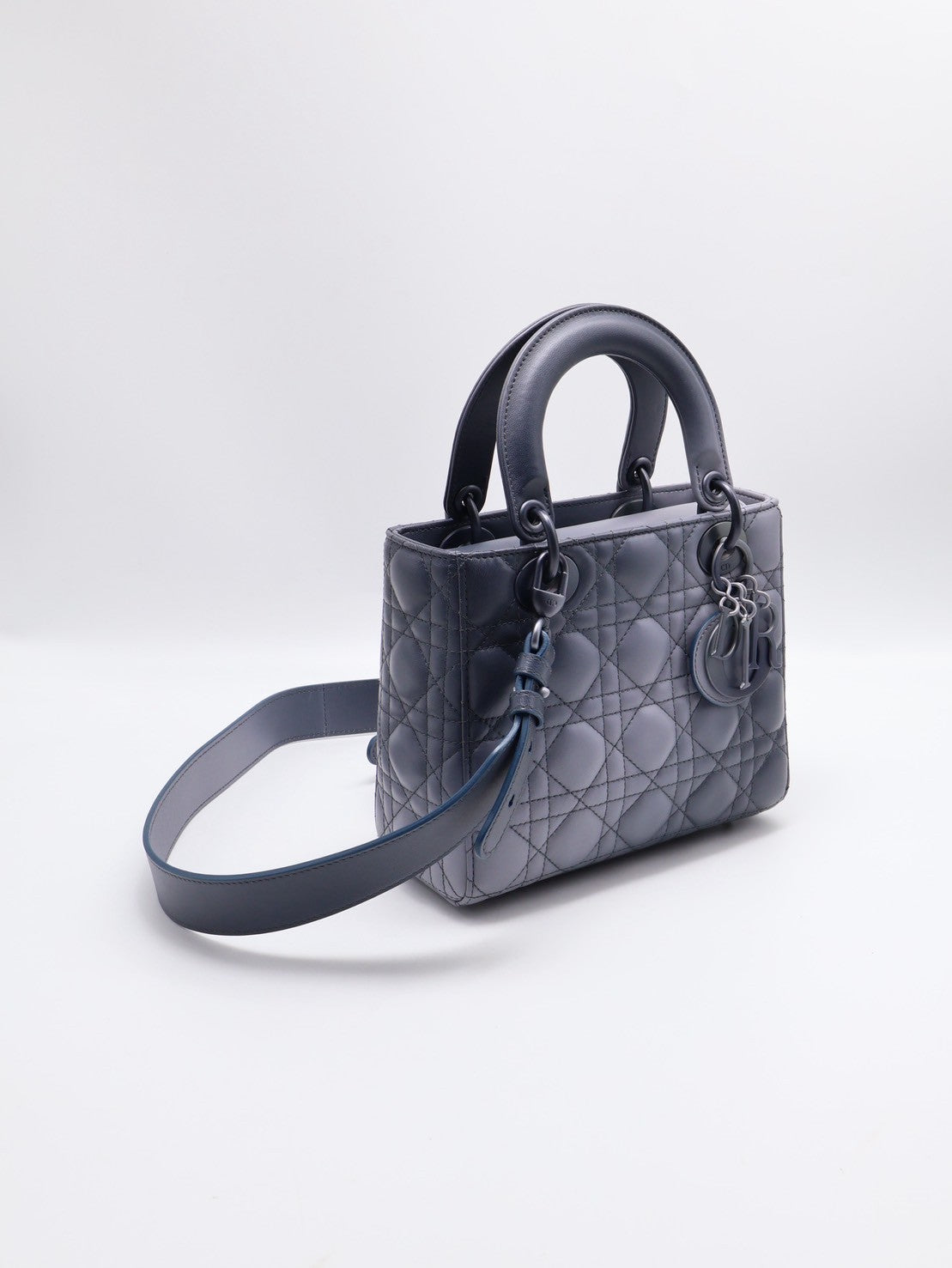 DIOR Lady dior MY ABC - 小號漸變灰藍