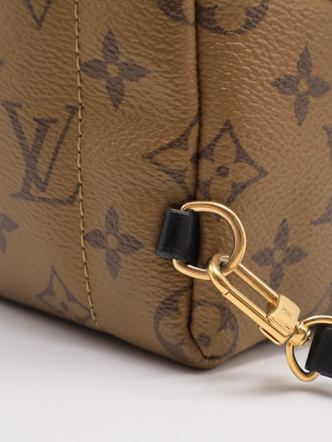 LOUIS VUITTON 拚色老花迷你後背包