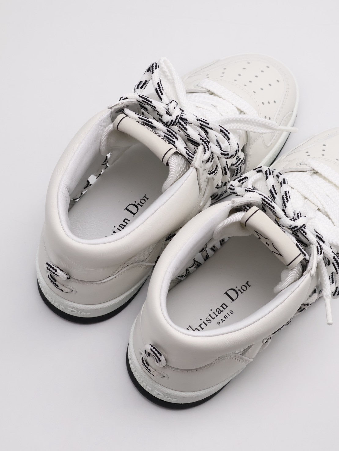 DIOR First高筒運動鞋 - 白 36