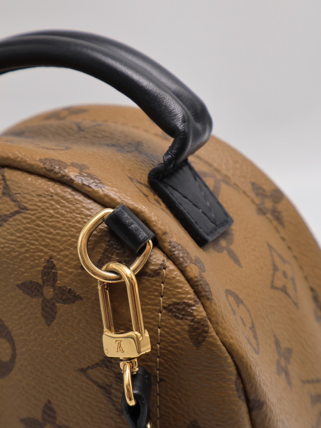 LOUIS VUITTON 拚色老花迷你後背包