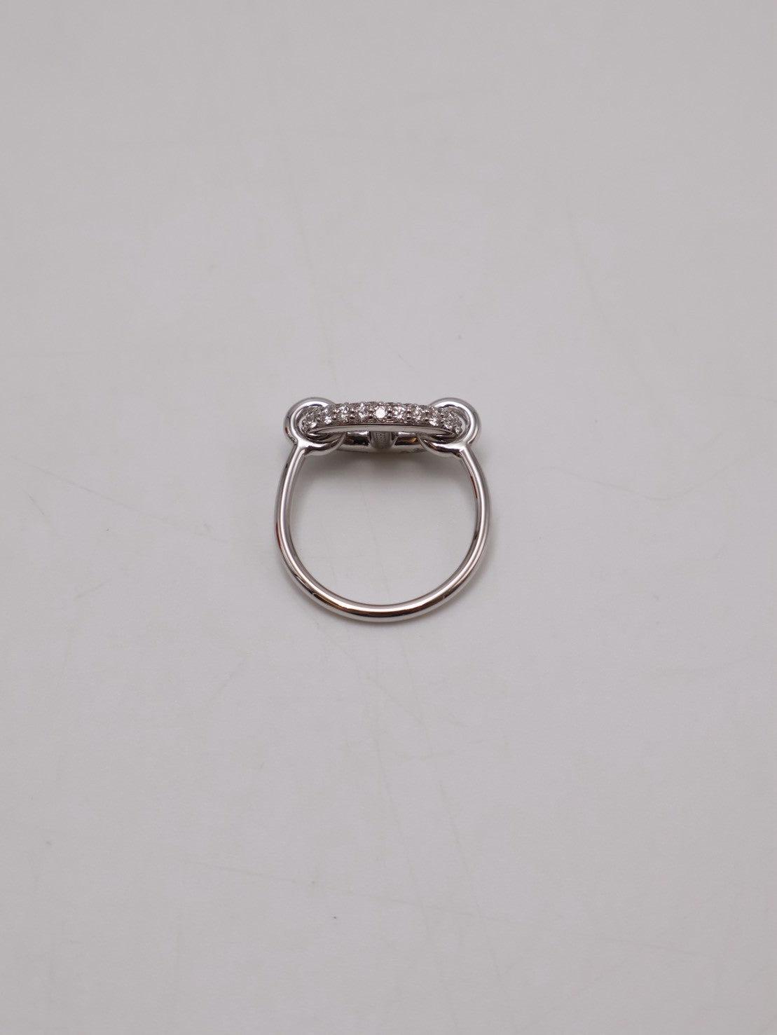 HERMES Farandole 18K白金鑽石戒指 - 49 0.45carat