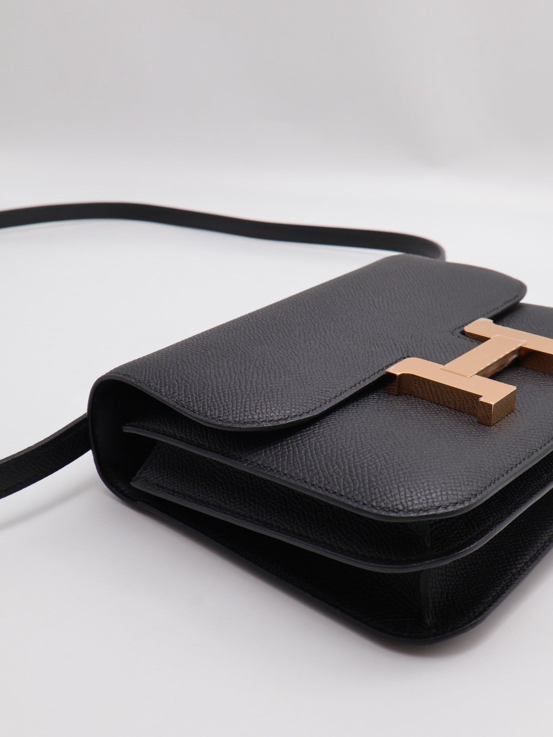 HERMES Mini constance 19 - 黑玫瑰金