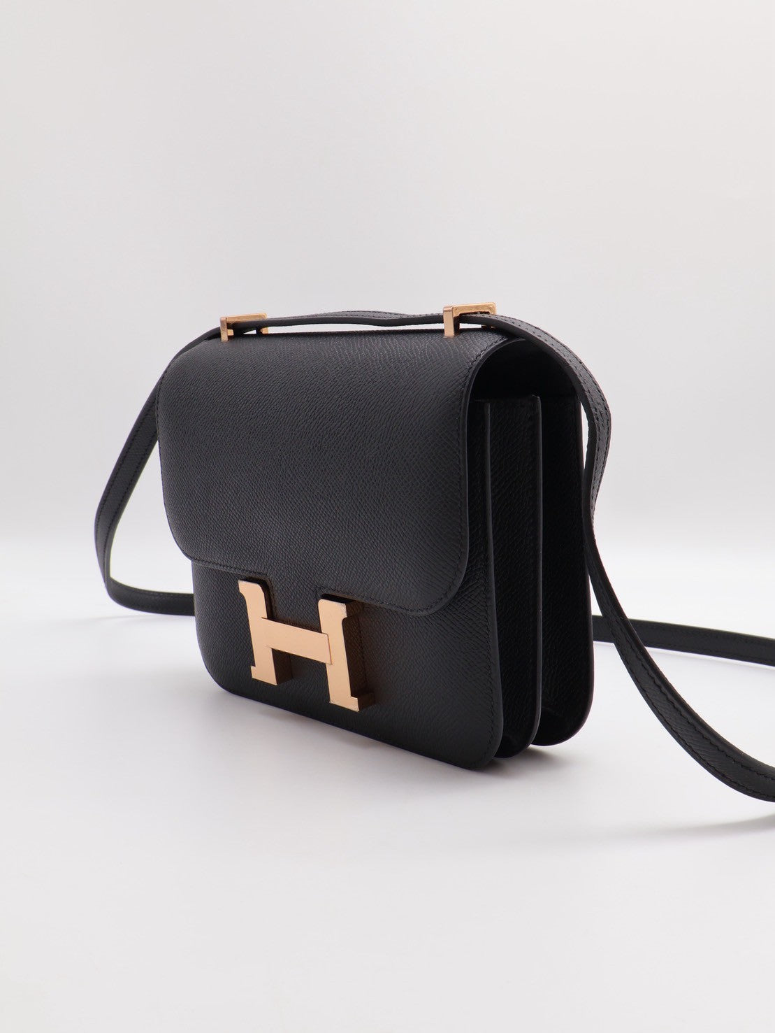 HERMES Mini constance 19 - 黑玫瑰金