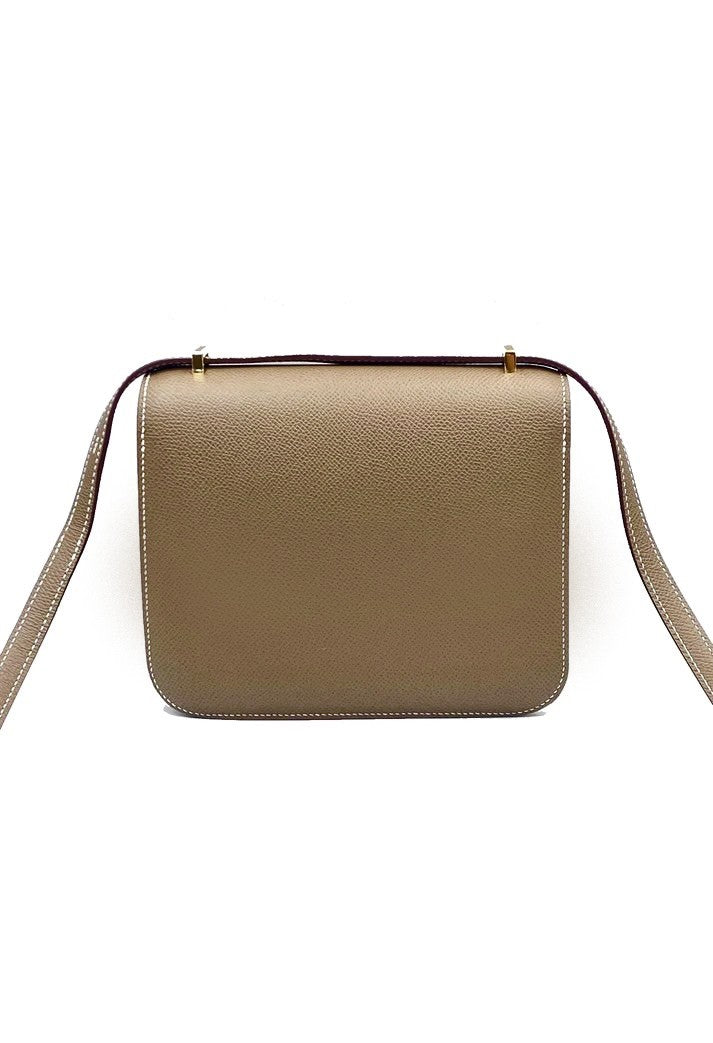 HERMES Mini Constance 19 - 灰金