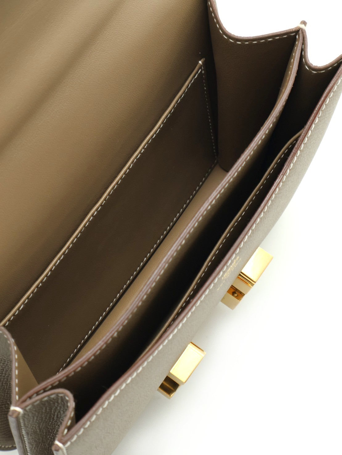 HERMES Mini Constance 19 - 灰金