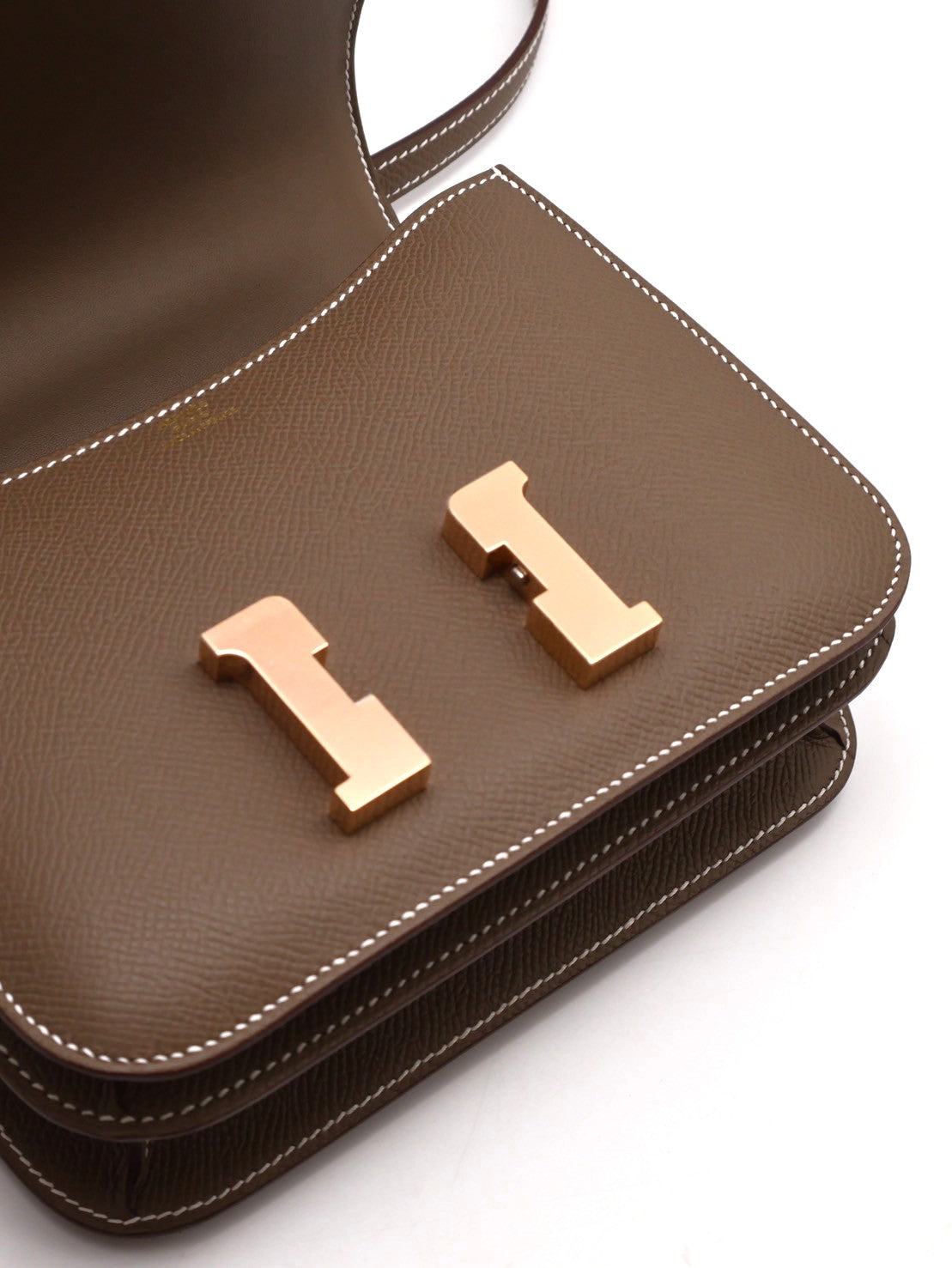 HERMES Mini Constance 19 - 灰玫瑰金