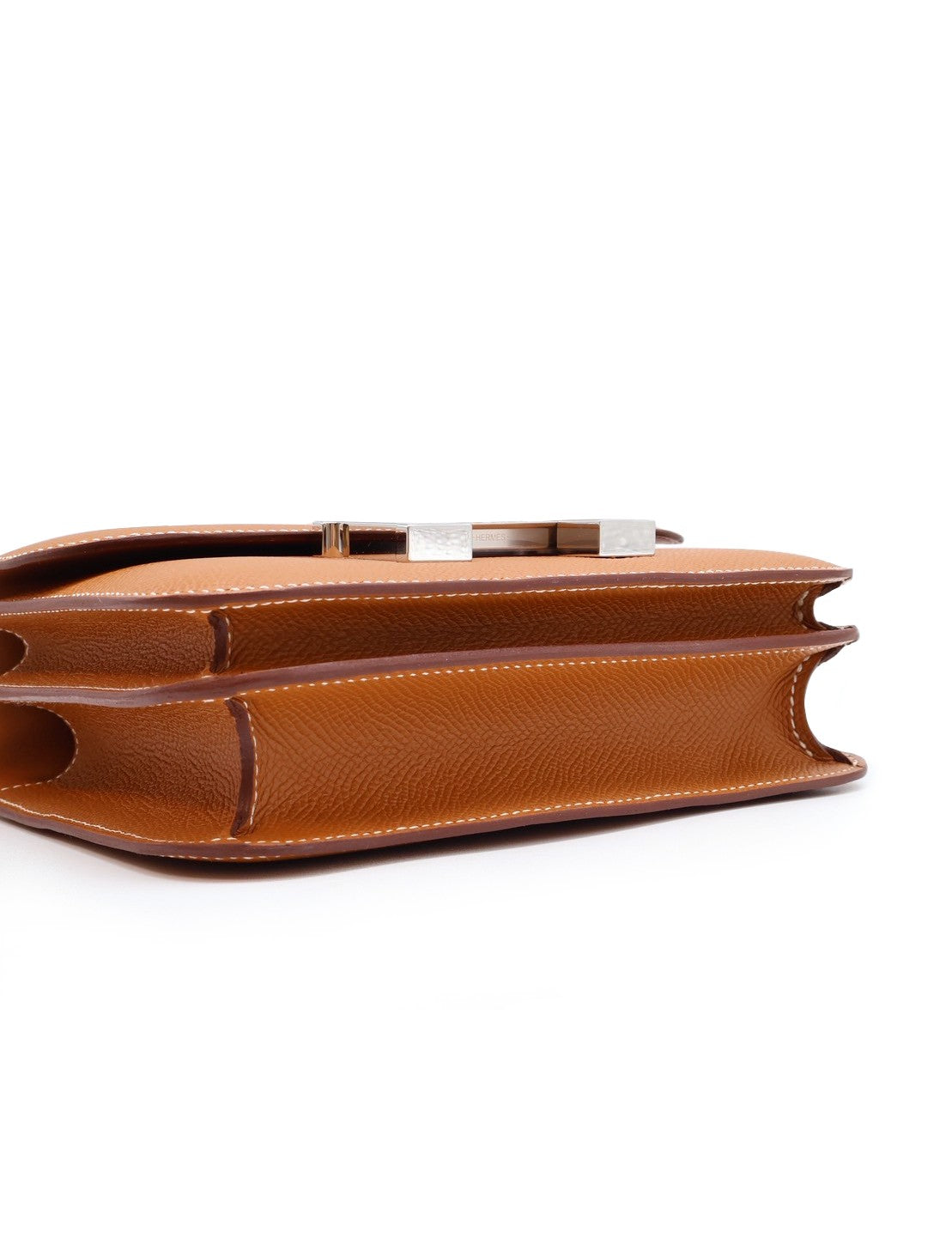 HERMES Mini constance 19 - 金棕銀