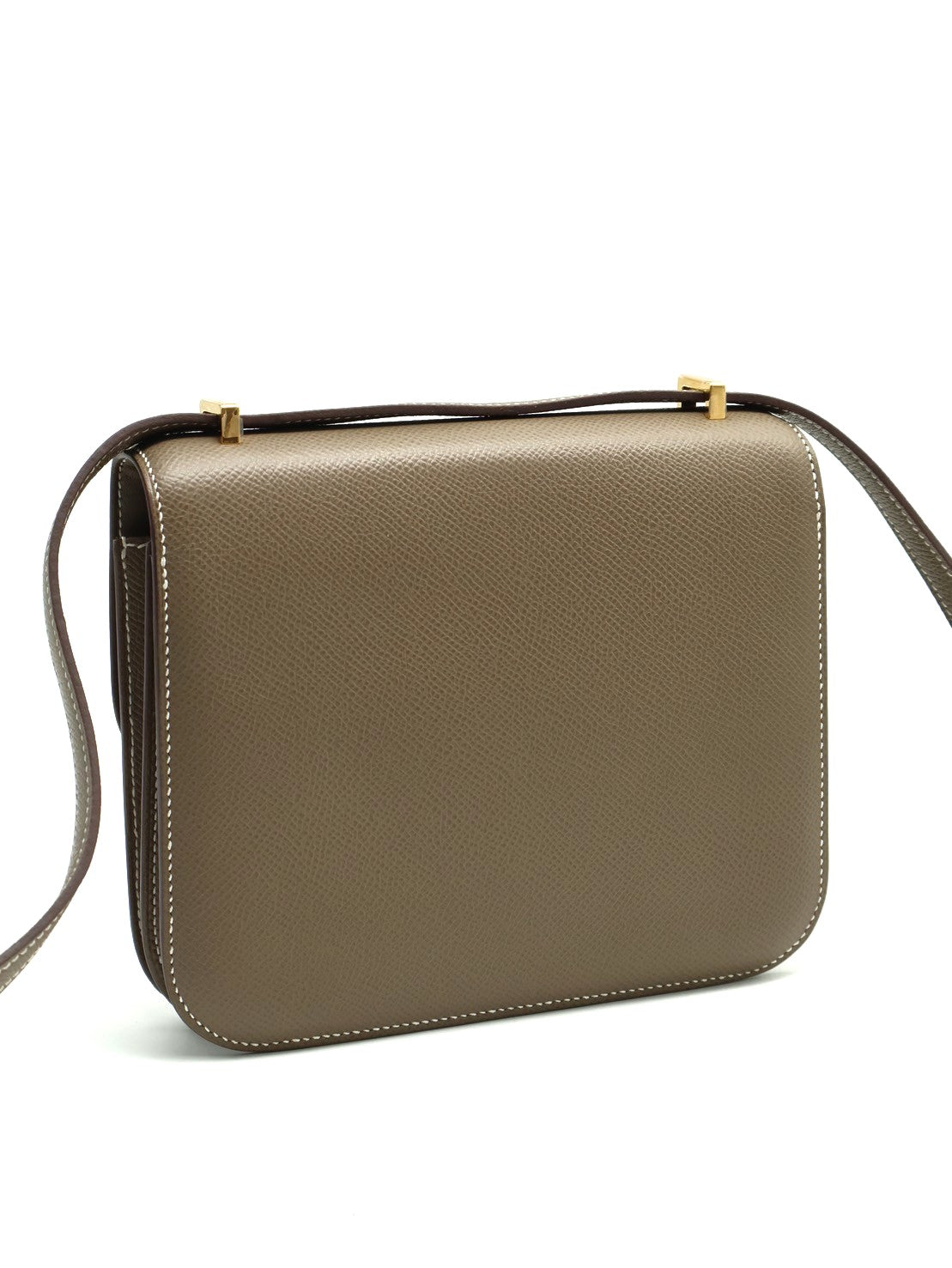 HERMES Mini Constance 19 - 灰金