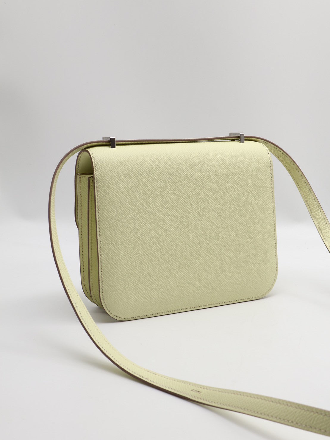 HERMES Mini constance 19 - 米爾頓黃銀 W