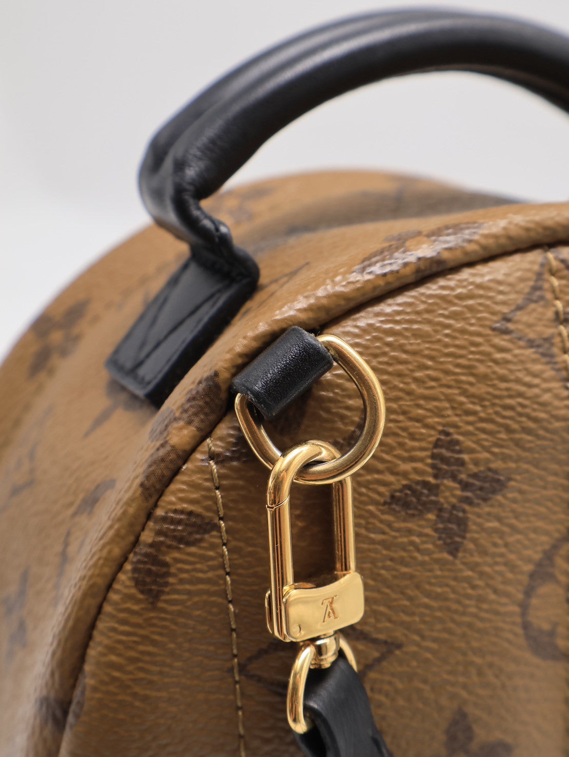 LOUIS VUITTON 拚色老花迷你後背包