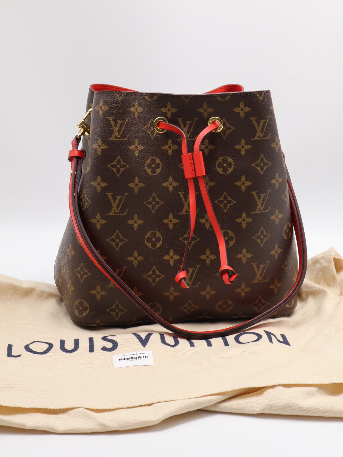 LOUIS VUITTON Neonoe水桶包 - MM紅