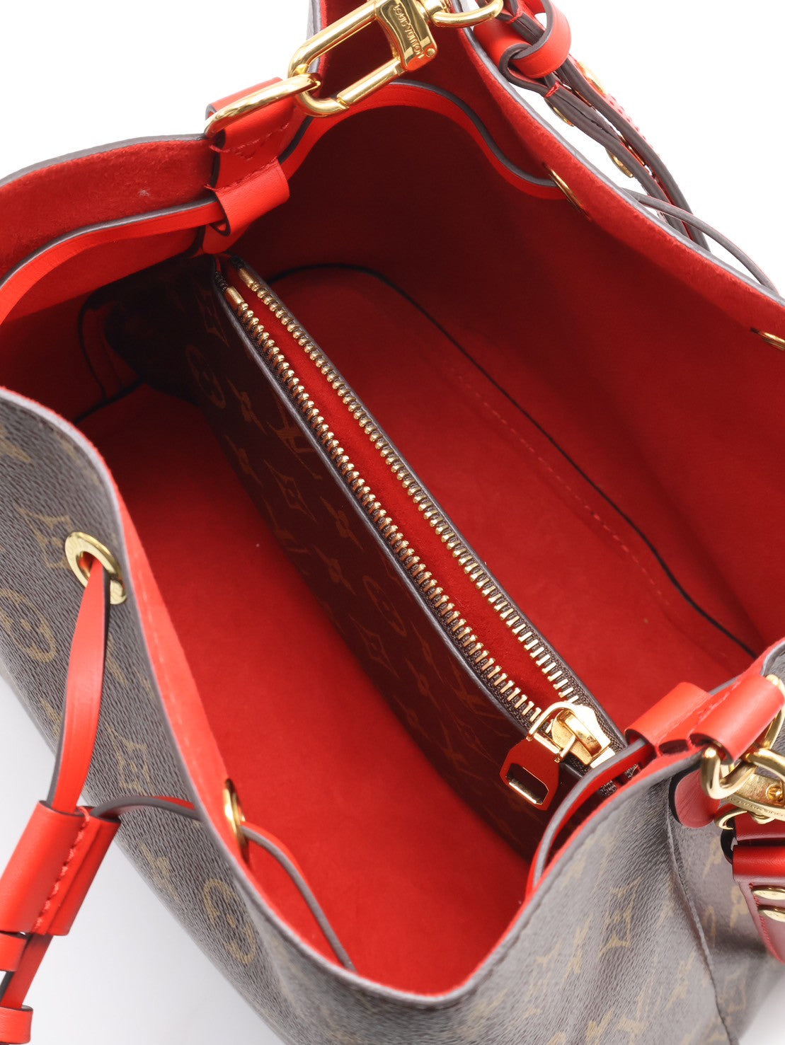 LOUIS VUITTON Neonoe水桶包 - MM紅