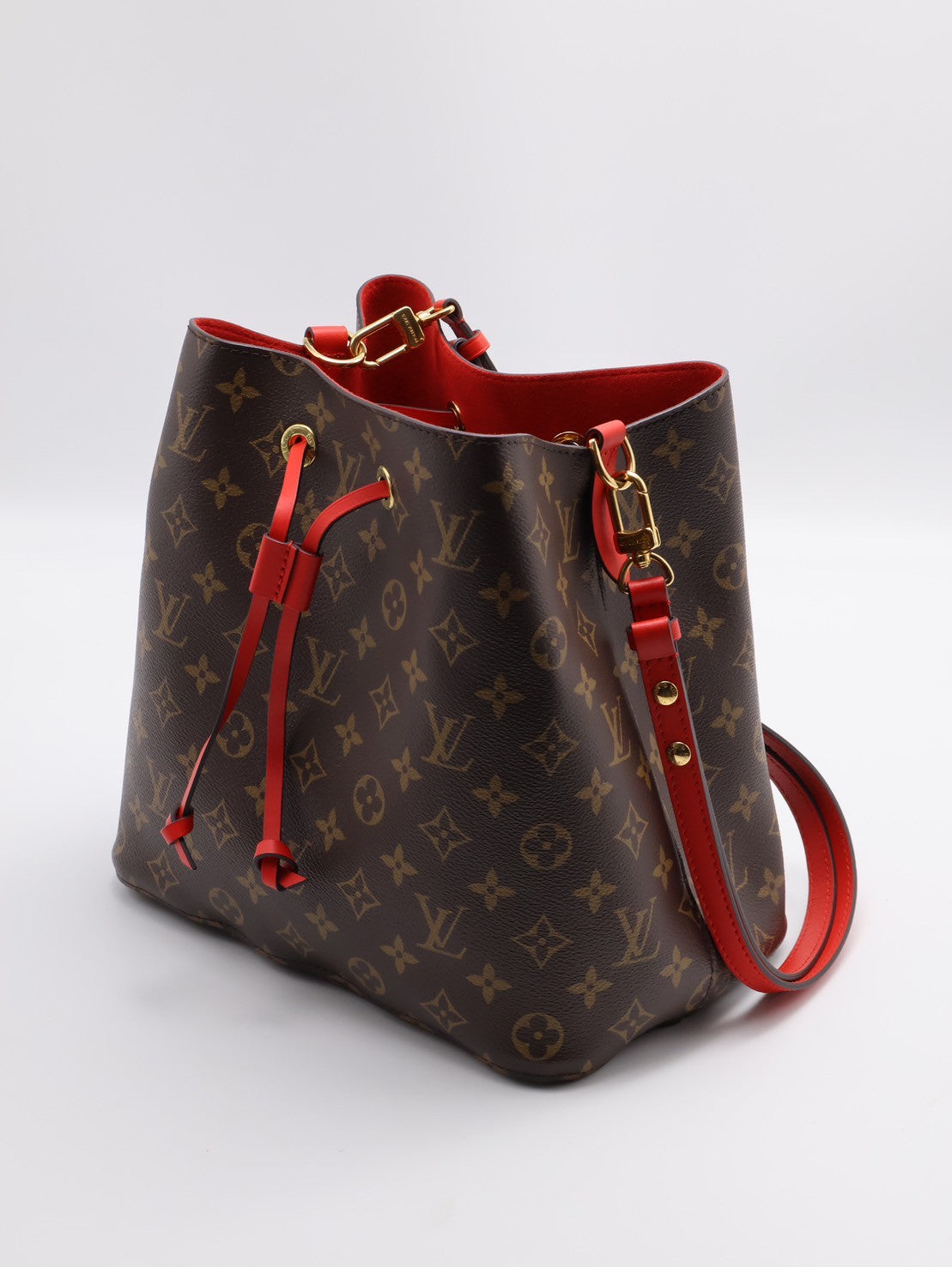 LOUIS VUITTON Neonoe水桶包 - MM紅