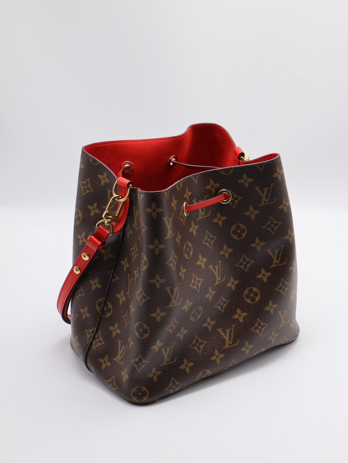 LOUIS VUITTON Neonoe水桶包 - MM紅