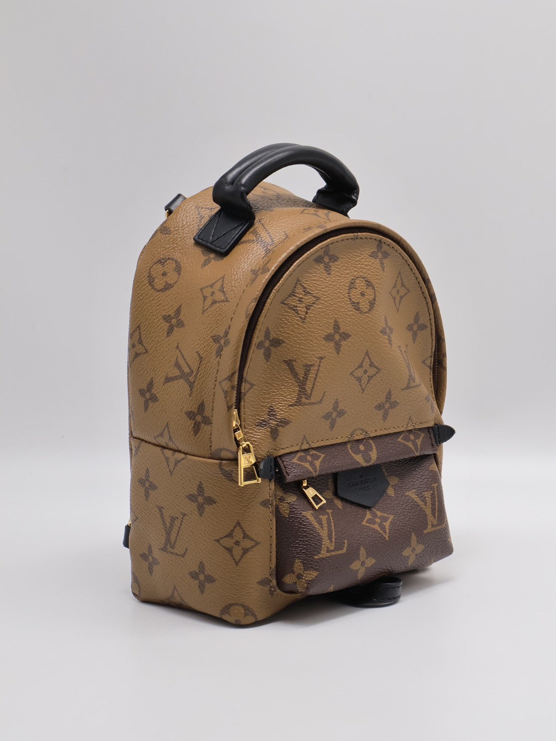 LOUIS VUITTON 拚色老花迷你後背包
