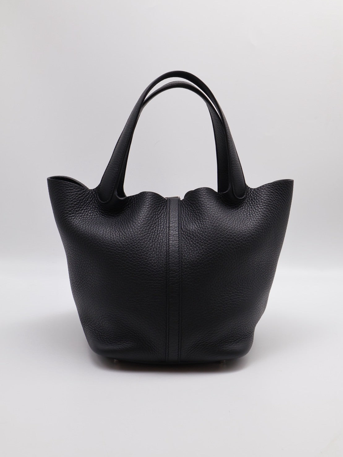 HERMES Picotin 22 - 黑銀