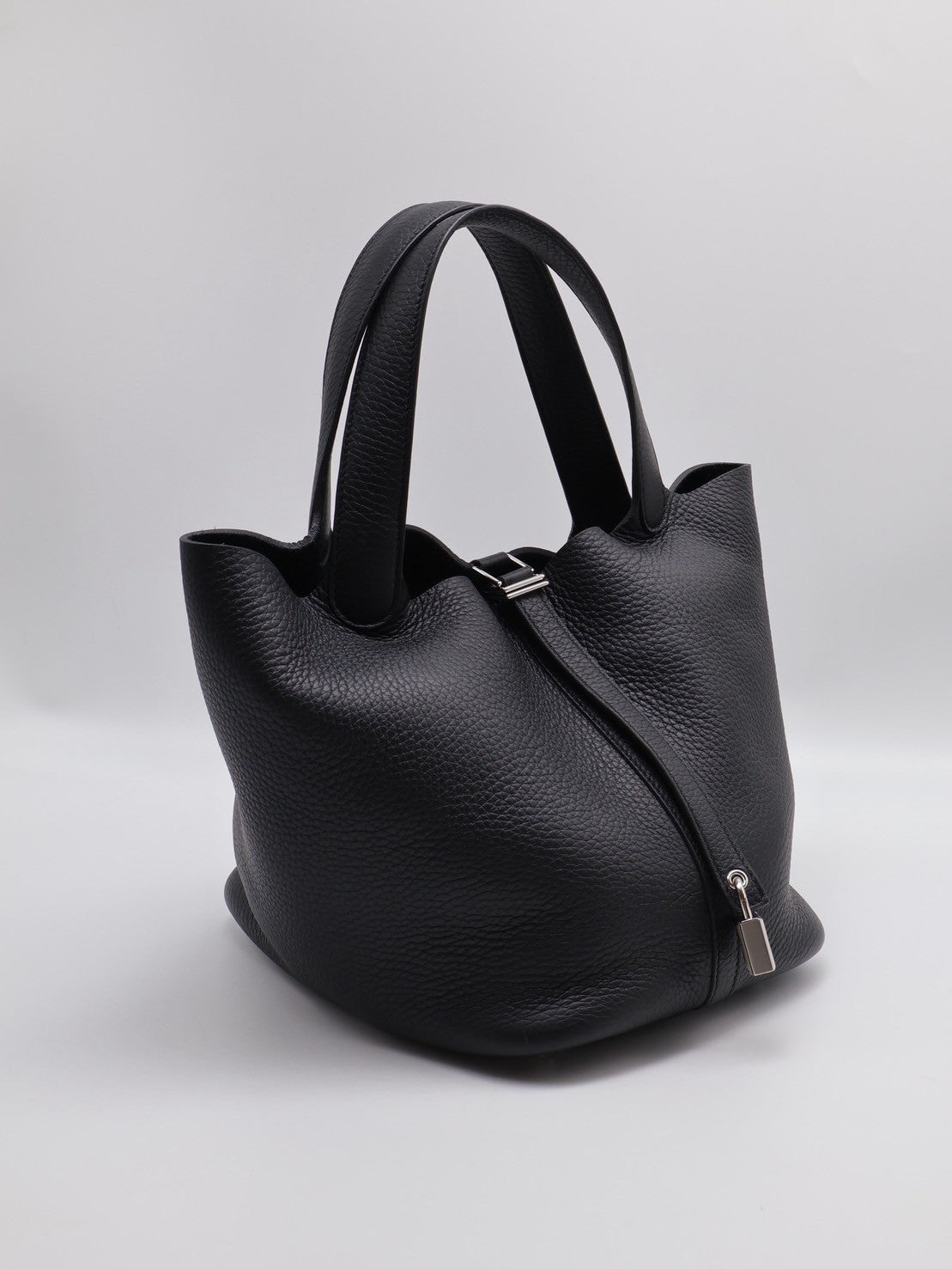 HERMES Picotin 22 - 黑銀