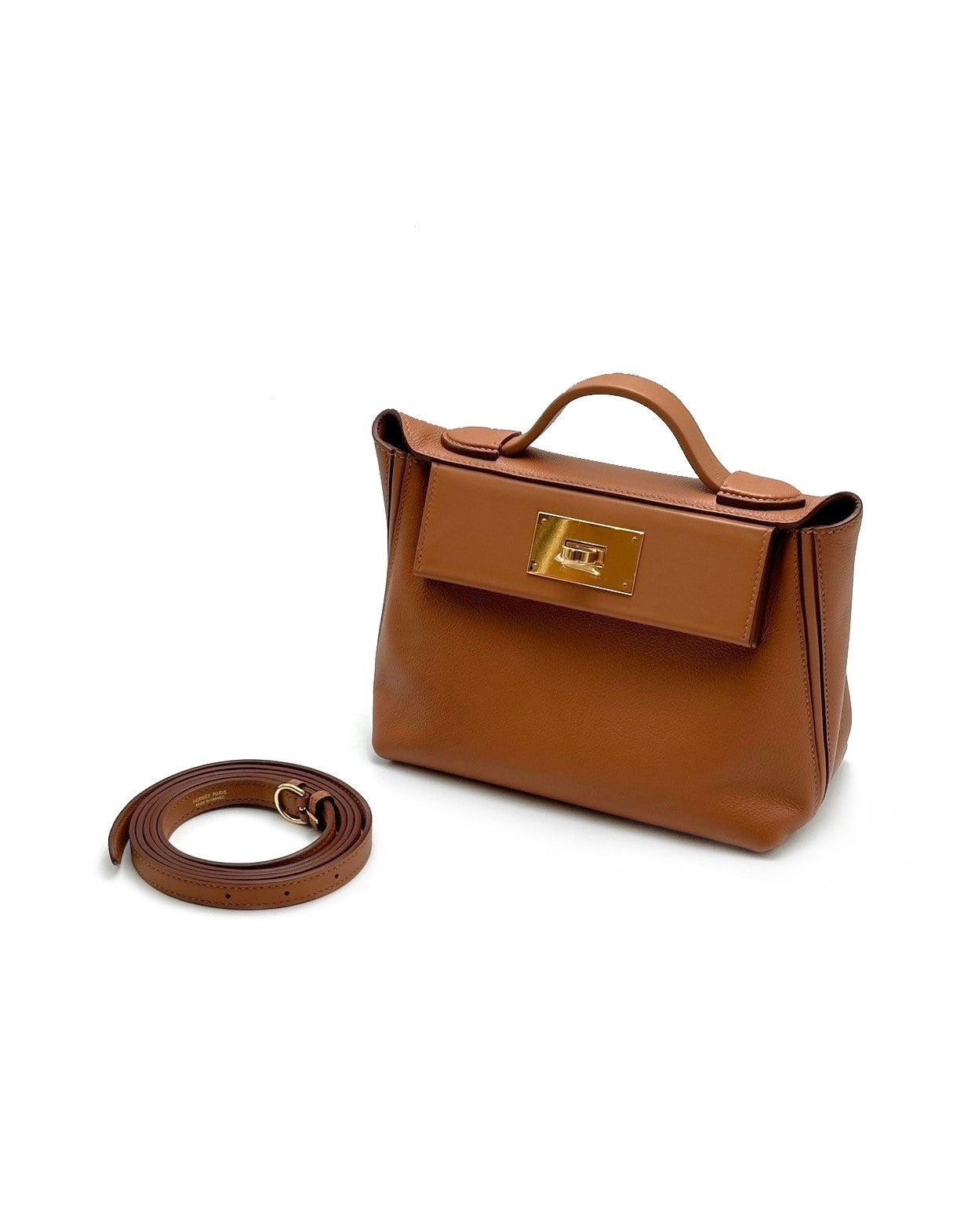 HERMES Mini 24/24 - 金棕金