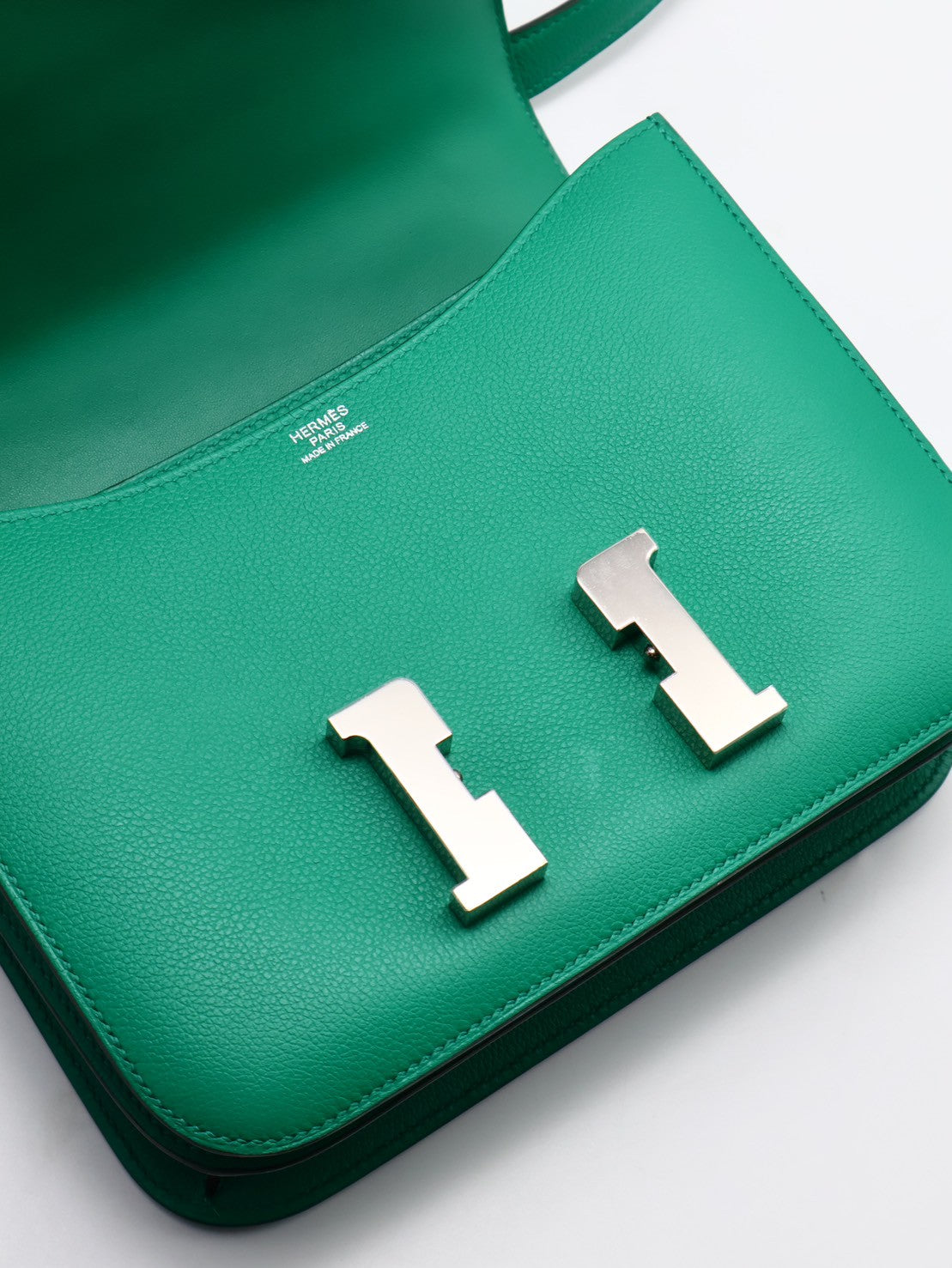 HERMES Constance 24 - 帝王綠銀 D