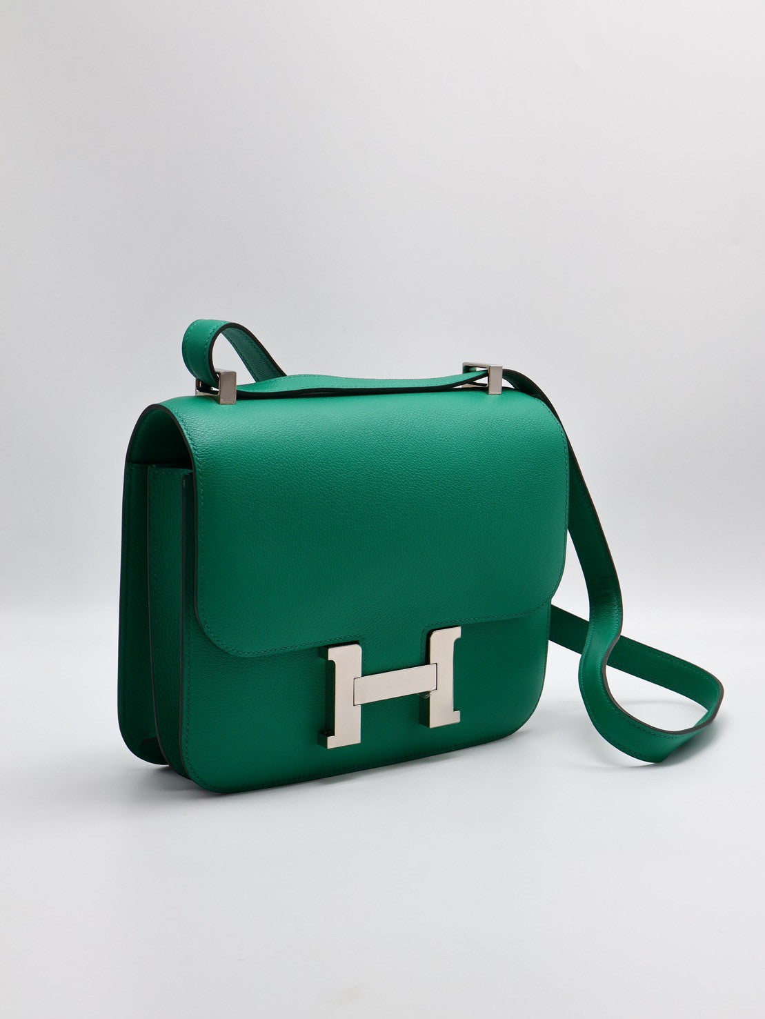 HERMES Constance 24 - 帝王綠銀 D