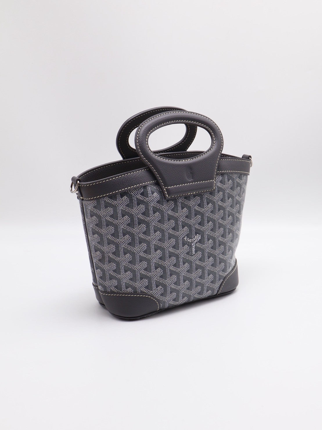 GOYARD Beluga mini手提水桶包- 灰