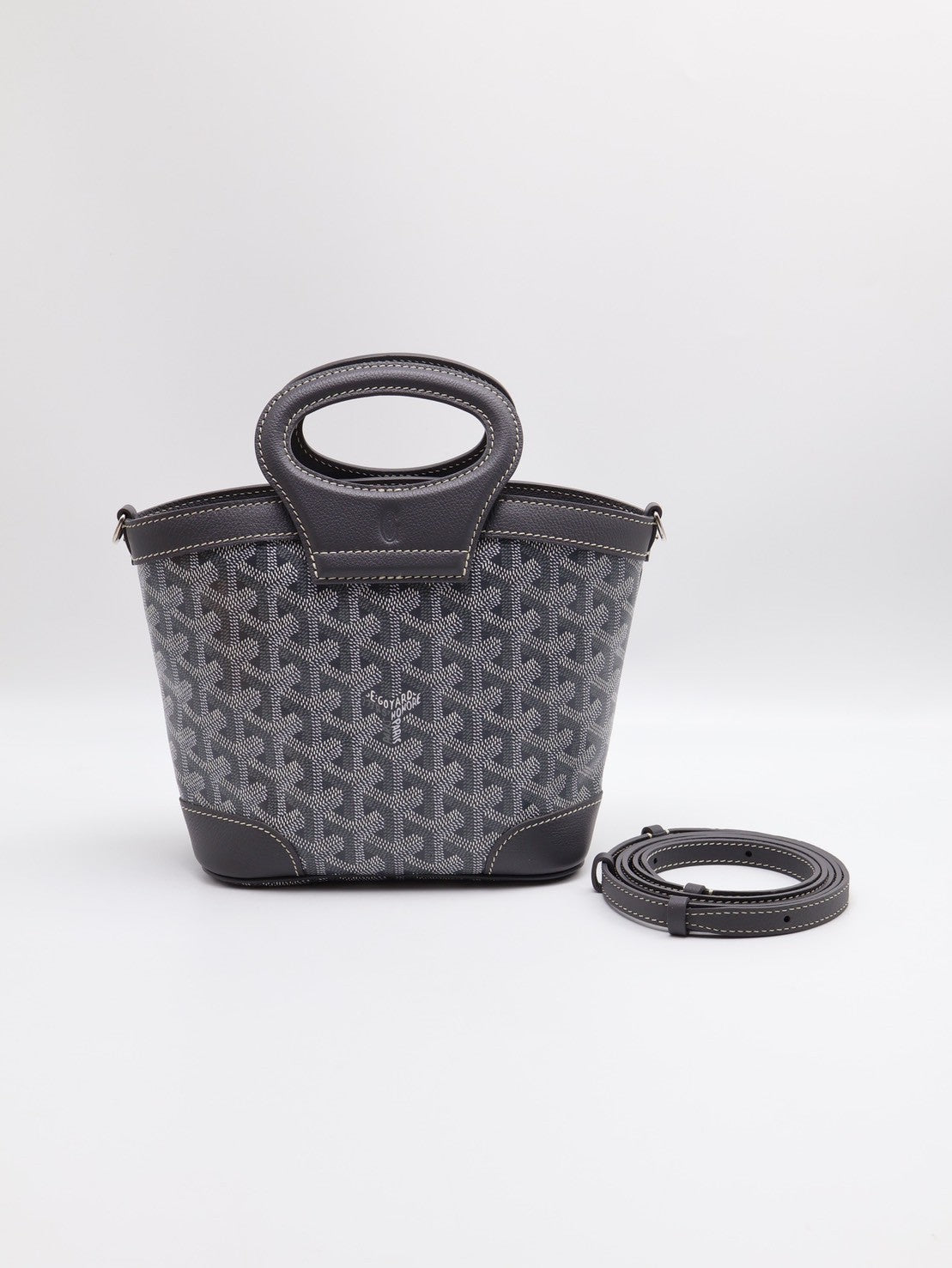 GOYARD Beluga mini手提水桶包- 灰