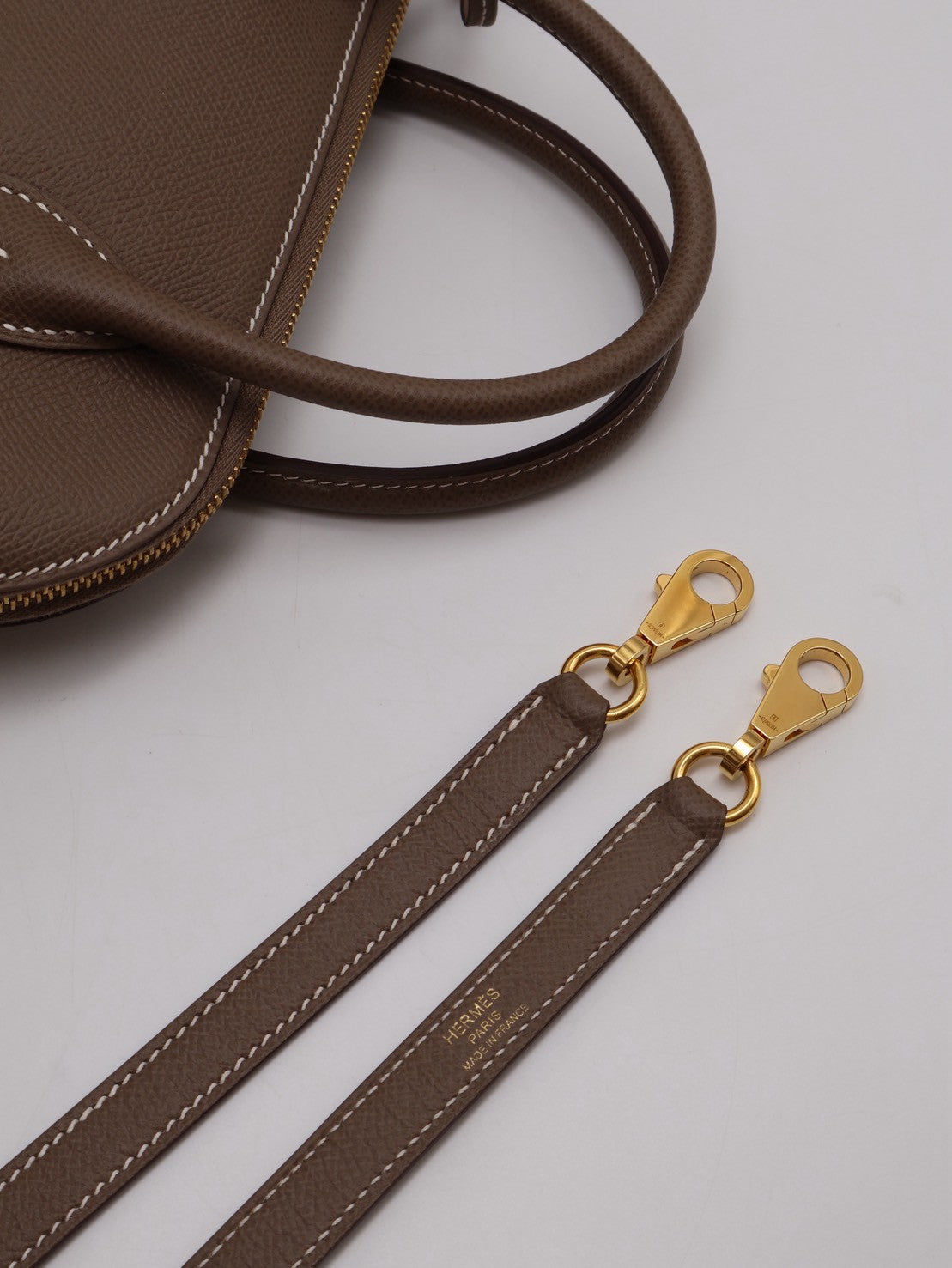 HERMES Bolide 25 - 灰金 Z