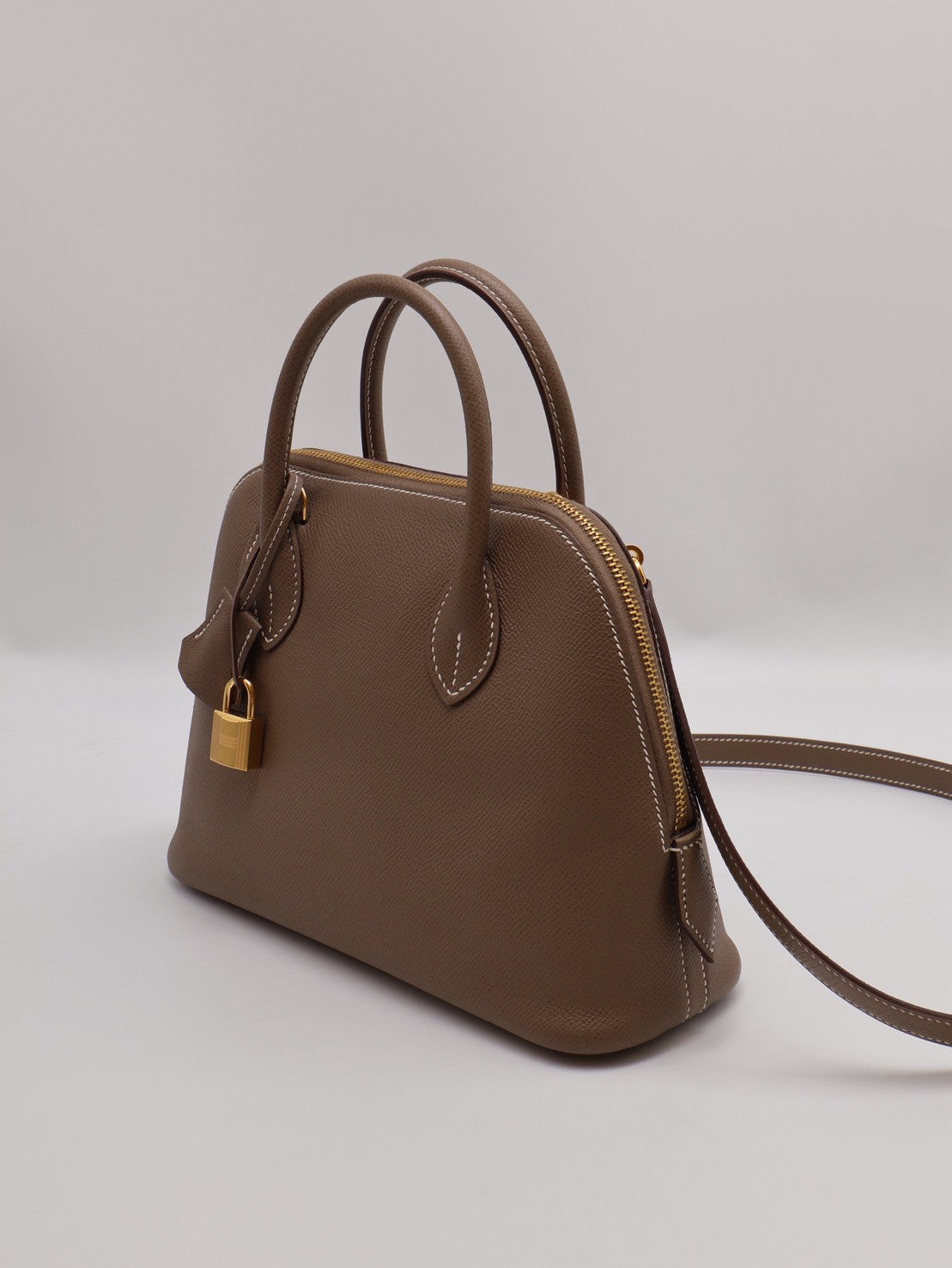 HERMES Bolide 25 - 灰金 Z