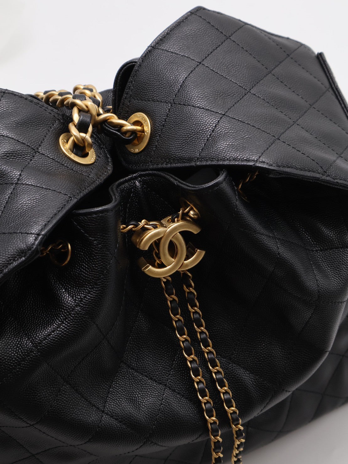 CHANEL 25 Hobo bag - 中號黑金