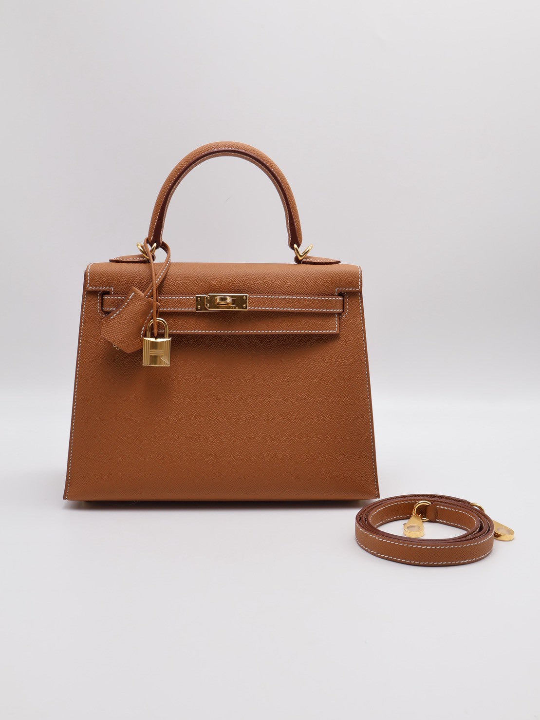 HERMES Kelly 25 - 金棕金
