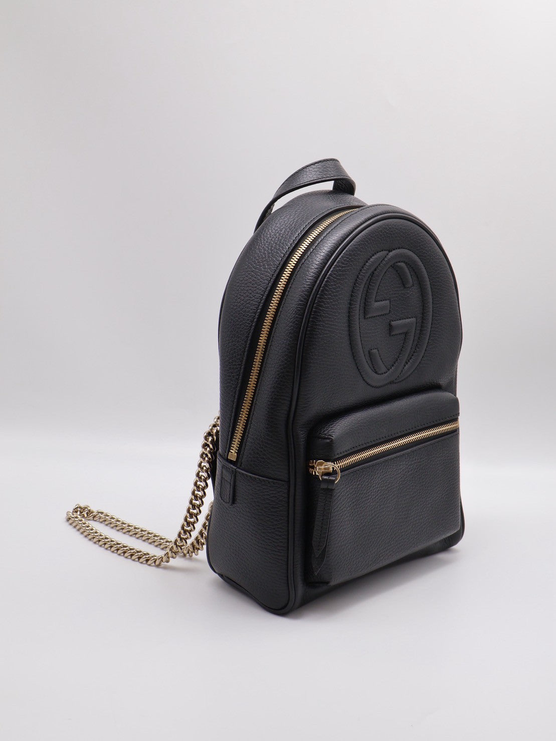 GUCCI 小牛皮鍊條後背包