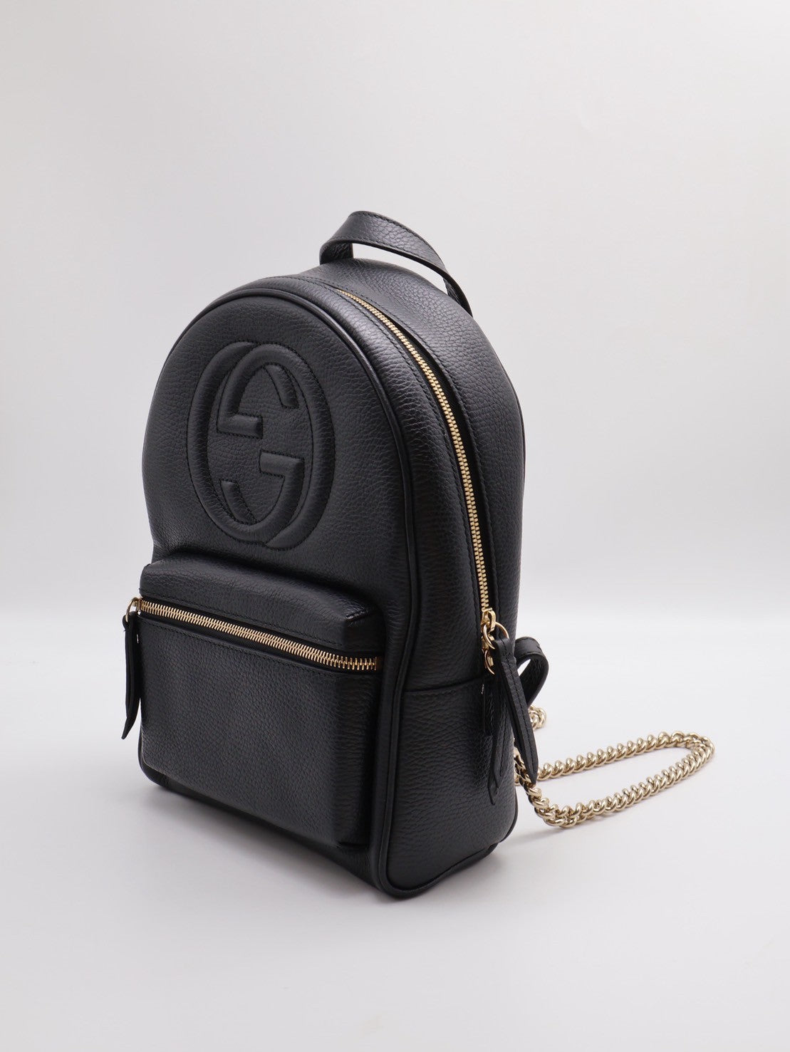 GUCCI 小牛皮鍊條後背包