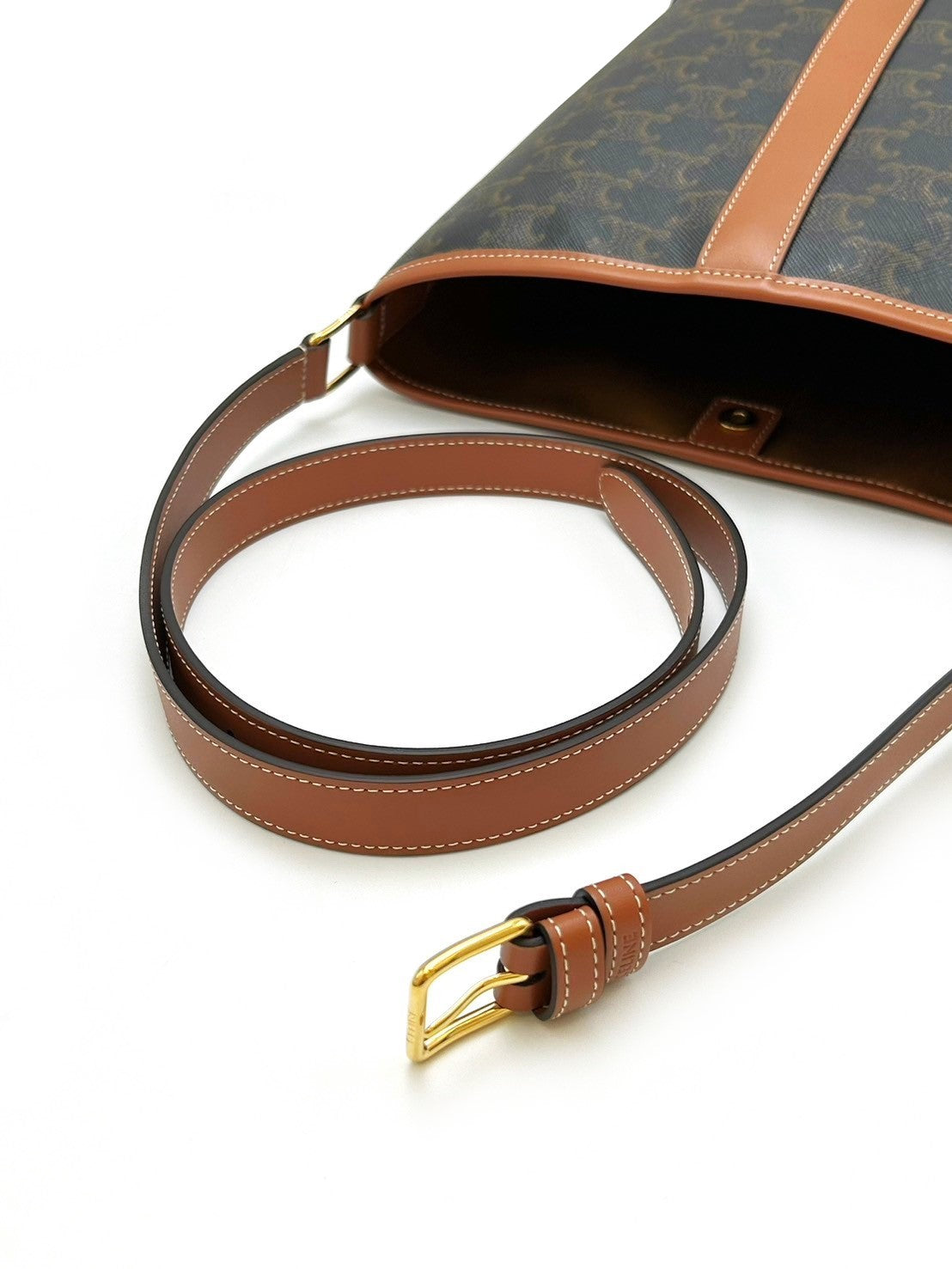 CELINE 凱旋帆布水桶手袋 - 小號