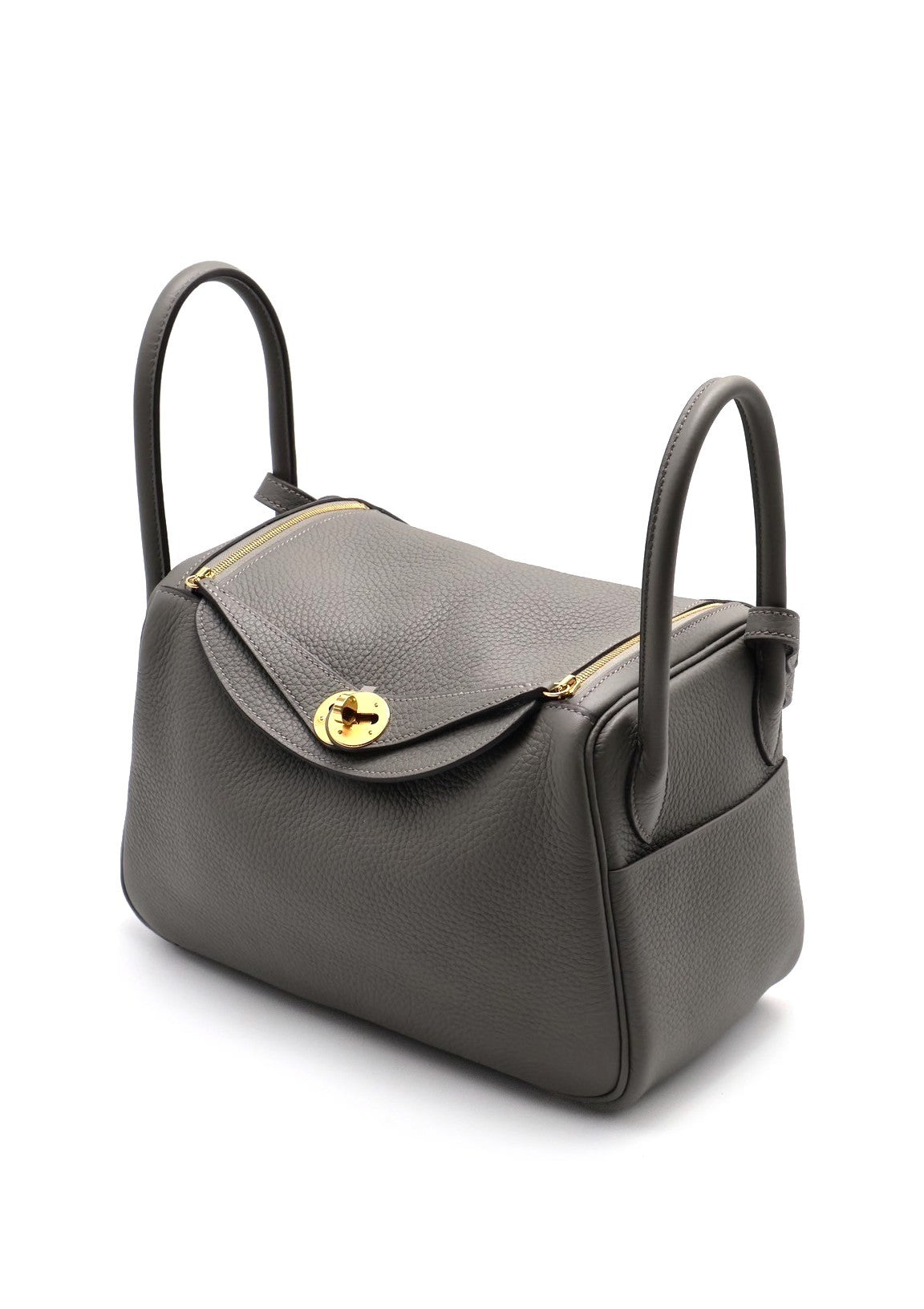 HERMES Lindy 26 - 積雨雲灰金