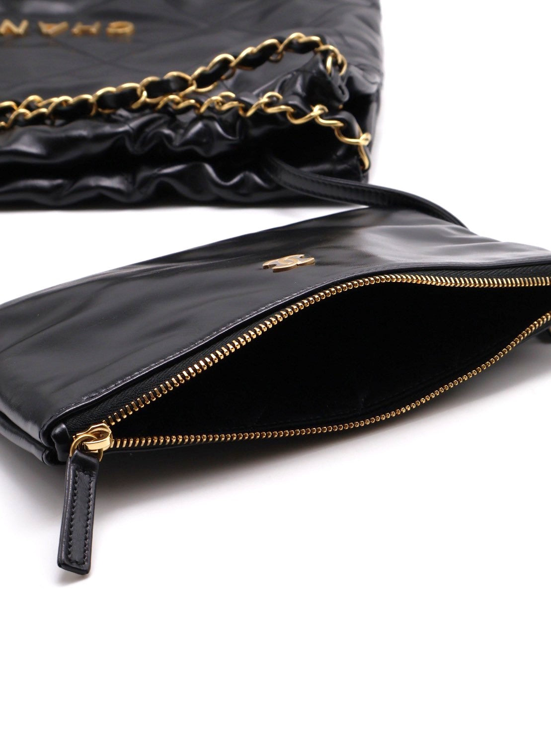 CHANEL 22 Bag - 中號黑金
