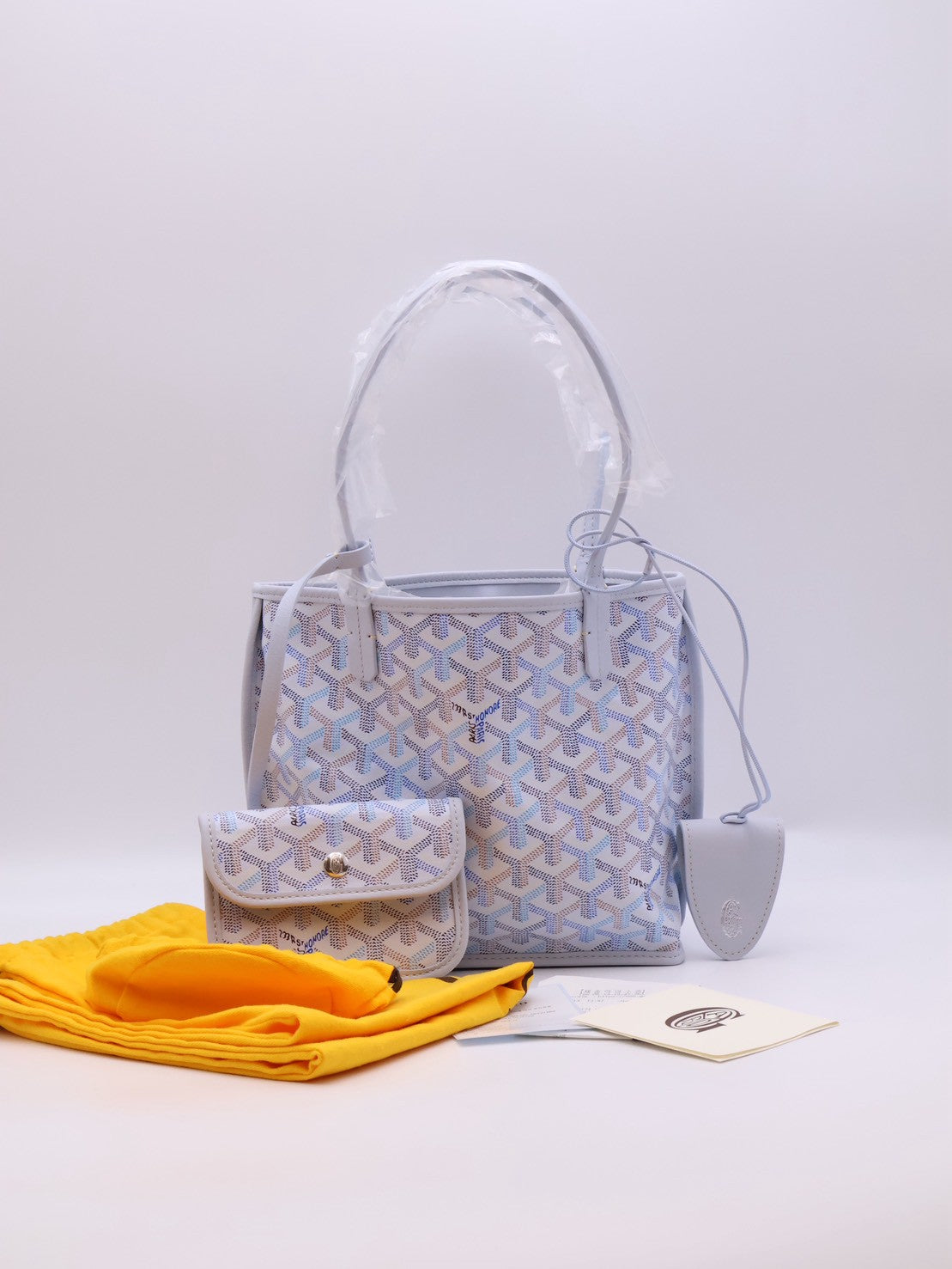 GOYARD 2026限定Anjou Mini Tote - 極地藍