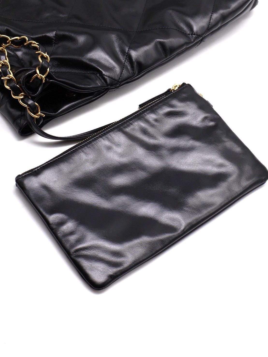 CHANEL 22 Bag - 中號黑金